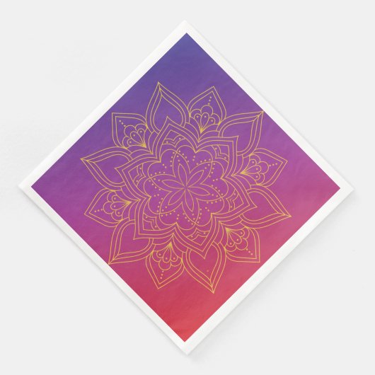 Arabian Nights Party Paper Napkins Serviette (Ecke)