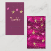 Arabian Nights Table Card Platzkarte (Vorne/Hinten)