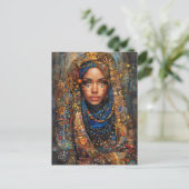 Arabian Nights Woman Postkarte (Stehend Vorderseite)