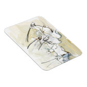 Arabian Oryx 2010 2 Magnet (Rechte Seite)
