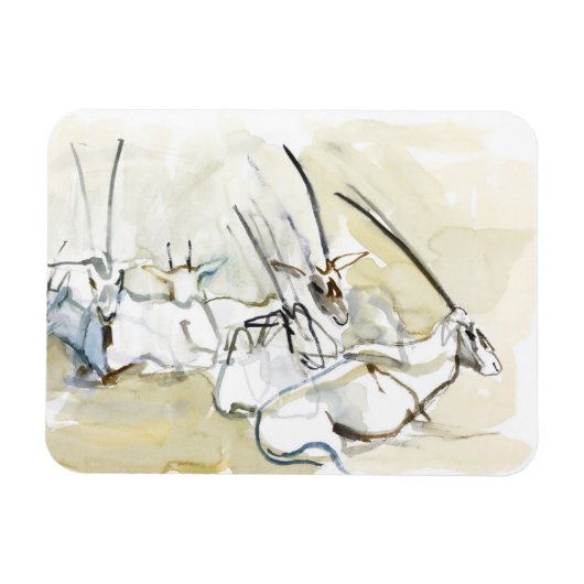 Arabian Oryx 2010 2 Magnet (Horizontal)