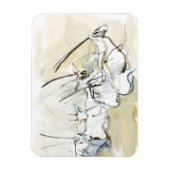 Arabian Oryx 2010 2 Magnet (Vertikal)