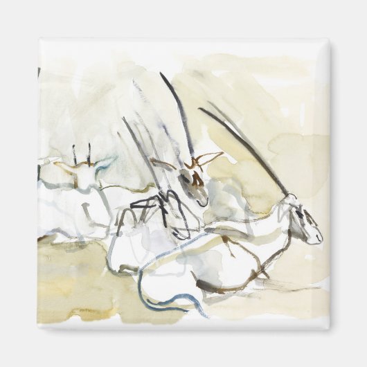 Arabian Oryx 2010 2 Magnet (Vorne)