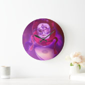 Arabian Oud Player Wall Clock Große Wanduhr (Zuhause)