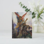 "Arabian Poet" Angel Art von Gustave Moreau Postkarte (Stehend Vorderseite)