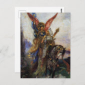 "Arabian Poet" Angel Art von Gustave Moreau Postkarte (Vorne/Hinten)