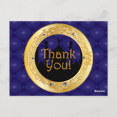 Arabian Themed Danke Cards Postkarte (Rückseite)