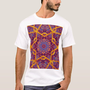Arabianischer Stil, Aquarellislamik, nahtloses Mus T-Shirt