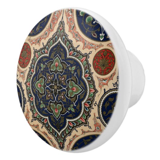 Arabianisches Retromuster Keramikknauf (Rechts)