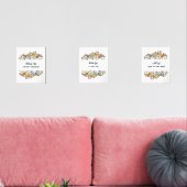 Arabic Affirmation Wall Art Set (Wohnzimmer)