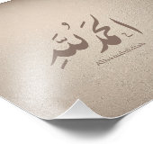 Arabic Calligraphy Islamic Art – Alhamdulillah Fotodruck (Ecke)