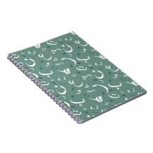Arabic Calligraphy Pattern-Notebook