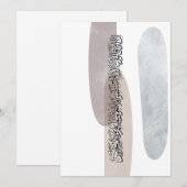 Arabic Calligraphy Wall Art – Those Who Say Einladung (Vorne/Hinten)