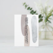 Arabic Calligraphy Wall Art – Those Who Say Postkarte (Stehend Vorderseite)