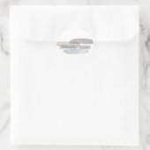 Arabic Calligraphy Wall Art – Those Who Say Runder Aufkleber (Tasche)