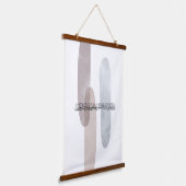 Arabic Calligraphy Wall Art – Those Who Say Wandteppich Mit Holzrahmen (Gewinkelt)