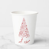 ARABIC MERRY CHIRTSMAS PAPIER CUP PAPPBECHER (Vorderseite)