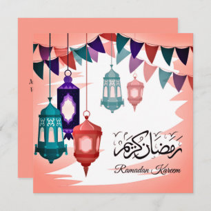 Arabic Ramadan Kareem Feiertagskarte