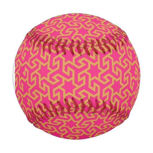 Arabic Star Shaped Pattern Baseball (Vorderseite)