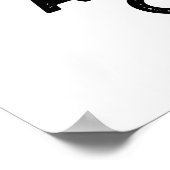 Arabicat Coffee Funny Arabica Cat Pub Poster (Ecke)