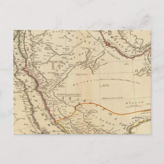 Arabien 5 postkarte (Vorderseite)