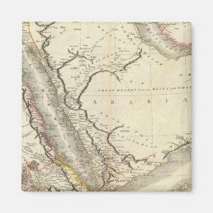 Arabien, Ägypten, Abessinien, Rotes Meer Magnet
