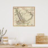 Arabien, Ägypten, Abessinien, Rotes Meer Poster (Küche)