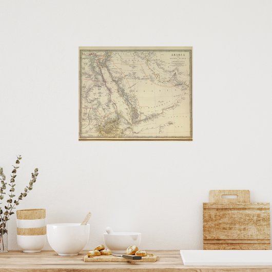 Arabien, Ägypten, Nubien, Abessinien 2 Poster (Küche)