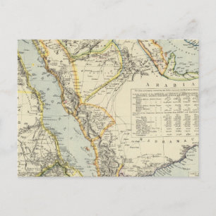 Arabien, Ägypten, Nubien, Abessinien 2 Postkarte