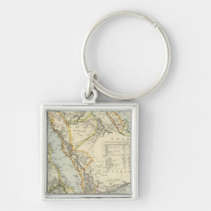 Arabien, Ägypten, Nubien, Abessinien 2 Schlüsselanhänger