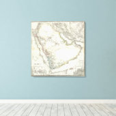 Arabien - Arabische Halbinsel Leinwanddruck (Insitu (Holzboden))