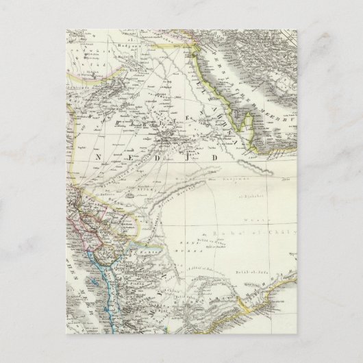 Arabien - Arabische Halbinsel Postkarte (Vorderseite)