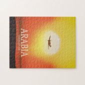 Arabien "Reise mit dem Flugzeug" Puzzle (Horizontal)