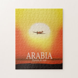 Arabien "Reise mit dem Flugzeug" Puzzle