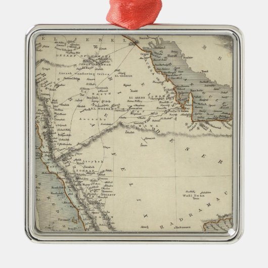 Arabien Silbernes Ornament (Vorne)