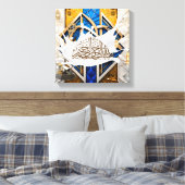 Arabinisch Leinwanddruck (Insitu (Schlafzimmer))