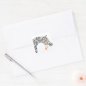 Arabinisch Quadratischer Aufkleber (Umschlag)