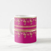 Arabisch antik dekorativ Ost ornamental barock Kaffeetasse (Vorderseite Links)