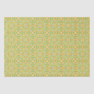 Arabisch Boho Elegant Geometric Marokkanisch Yello Seidenpapier