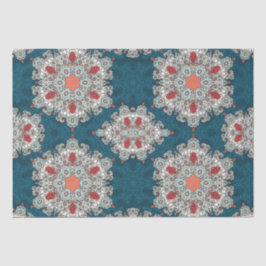 Arabisch Boho Elegant Geometric Marokkanisches Ret Seidenpapier