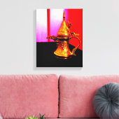 Arabisch Dallah Leinwanddruck (Insitu (Wohnzimmer))