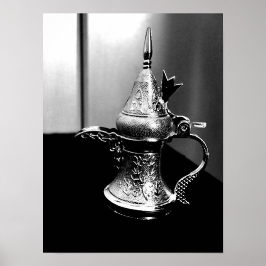 Arabisch Dallah Poster (Vorne)