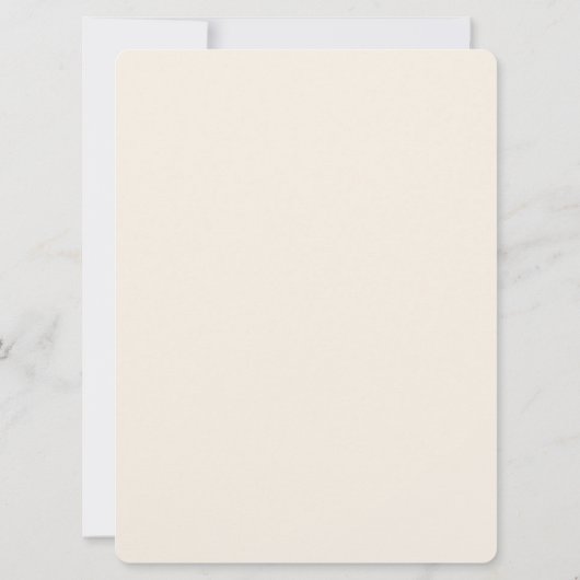 Arabisch Englisch Moderne elegante muslimische Hoc Einladung (Rückseite)