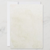 Arabisch Englisch Modernes Gold Minimal Elegant mu Einladung (Rückseite)