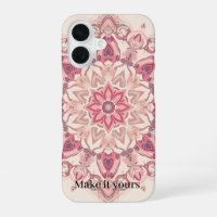 Arabisch florale Art Phone Cover - Personalisiert