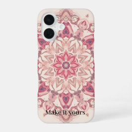 Arabisch florale Art Phone Cover - Personalisiert  iPhone 16 Hülle