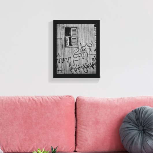 Arabisch Grafitti Leinwanddruck (Insitu (Wohnzimmer))