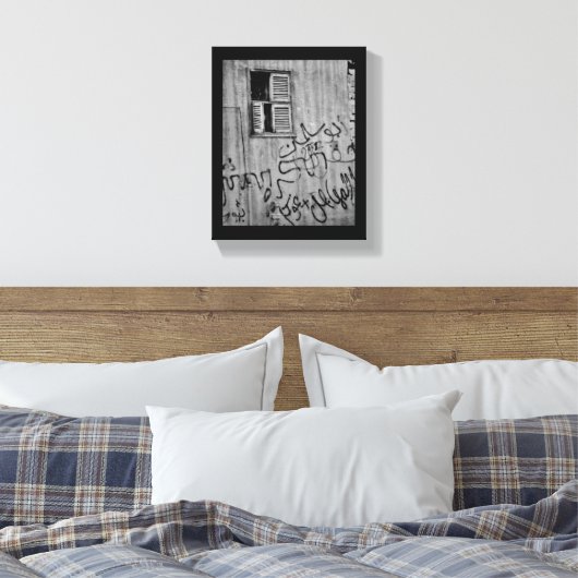 Arabisch Grafitti Leinwanddruck (Insitu (Schlafzimmer))
