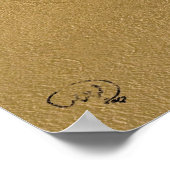 Arabisch-islamische Kalligrafie Poster (Ecke)