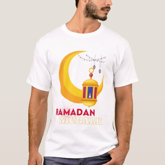 Arabisch Ramadan Kareem-Ramadan Mubark 2021 tee | (Vorderseite)